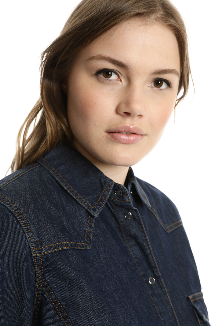 Camicia in denim leggero Fashion Market Camicia in denim leggero Fashion Market