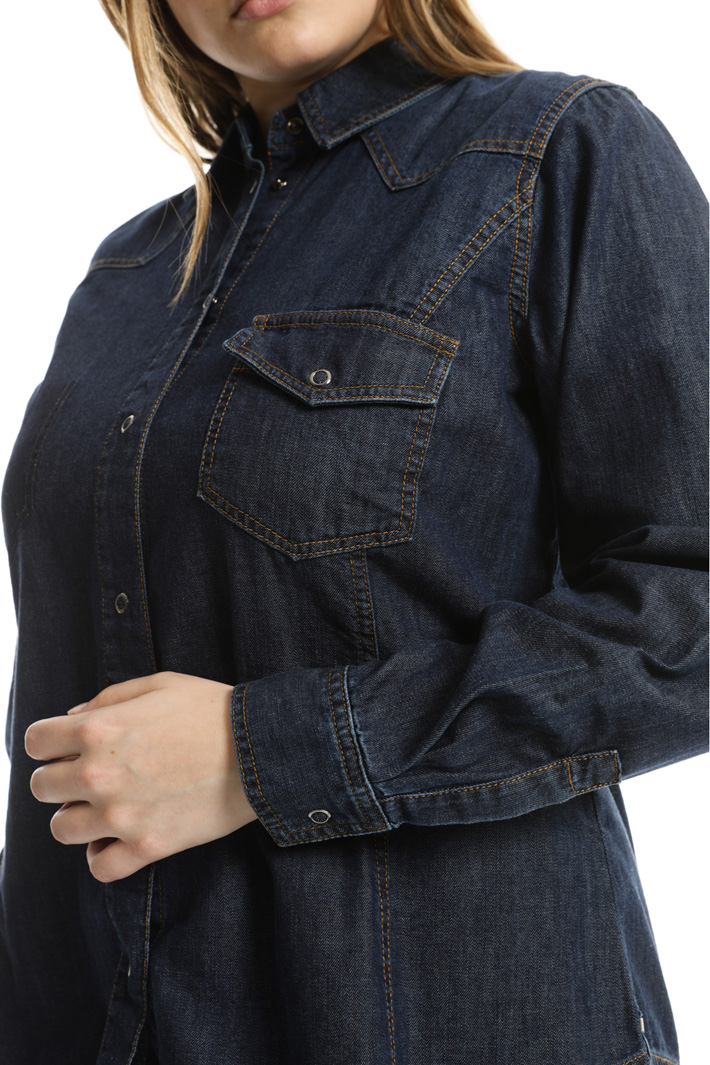 Camicia in denim leggero Fashion Market Camicia in denim leggero Fashion Market