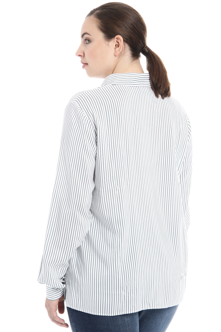 Camicia in viscosa tinto filo Fashion Market Camicia in viscosa tinto filo Fashion Market