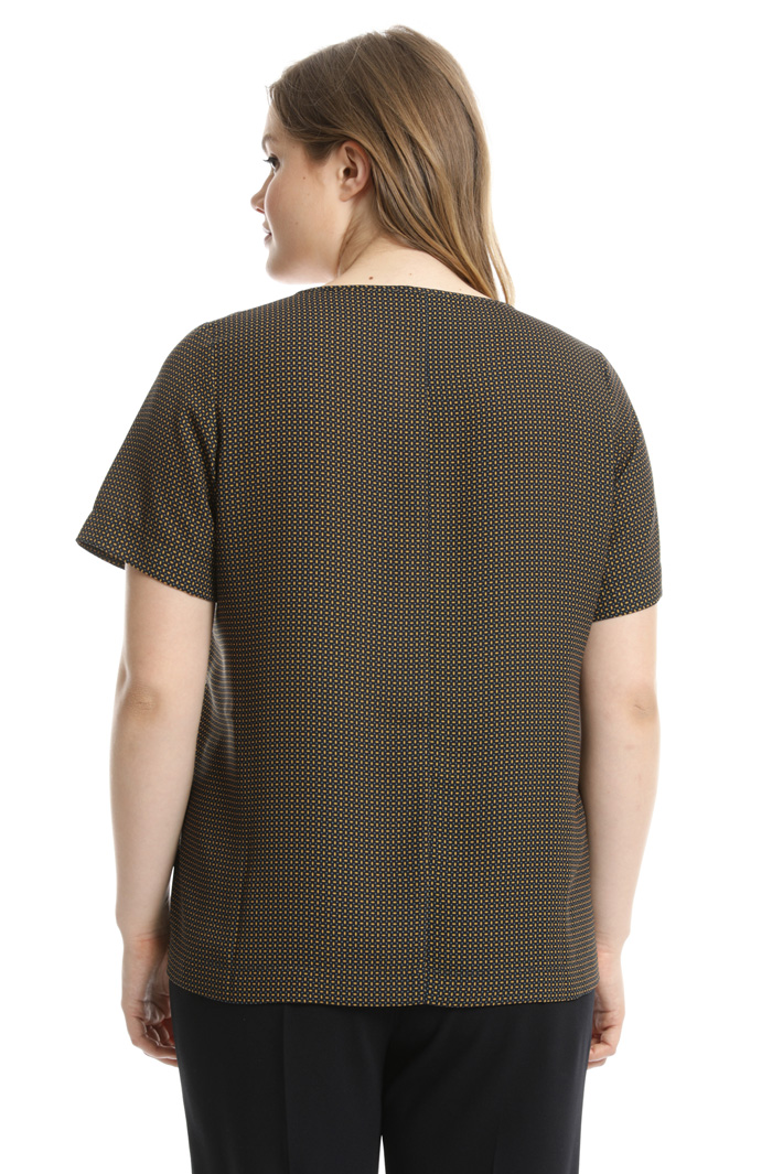 Casacca in cady stampato Fashion Market Casacca in cady stampato Fashion Market