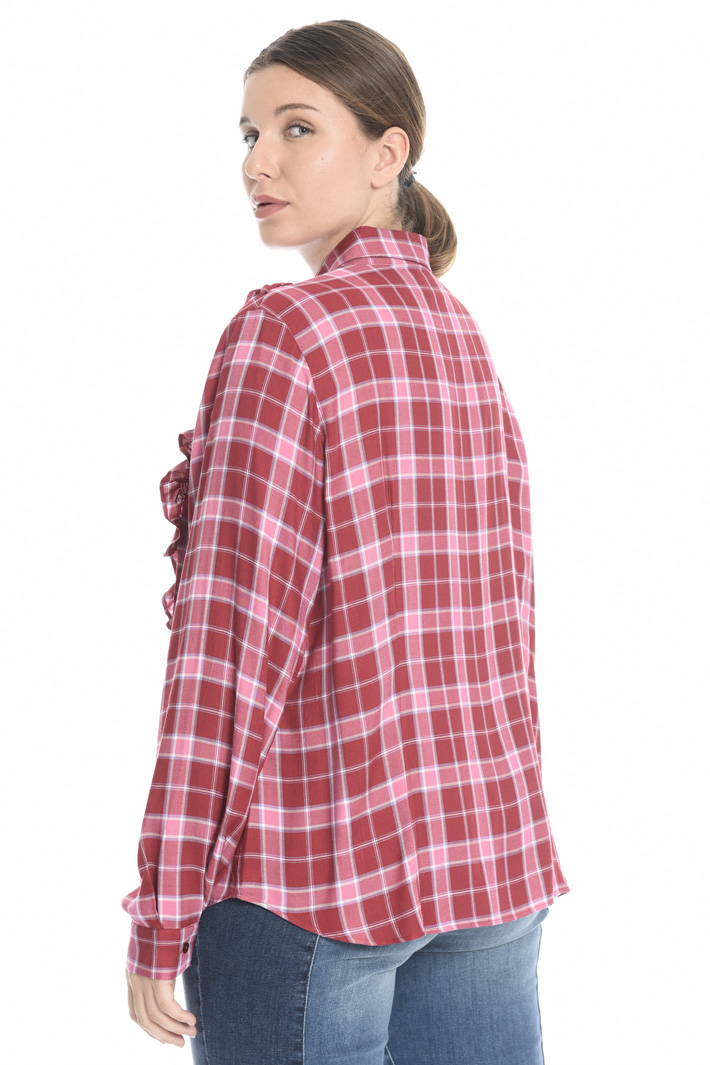 Camicia in viscosa a quadri Fashion Market Camicia in viscosa a quadri Fashion Market