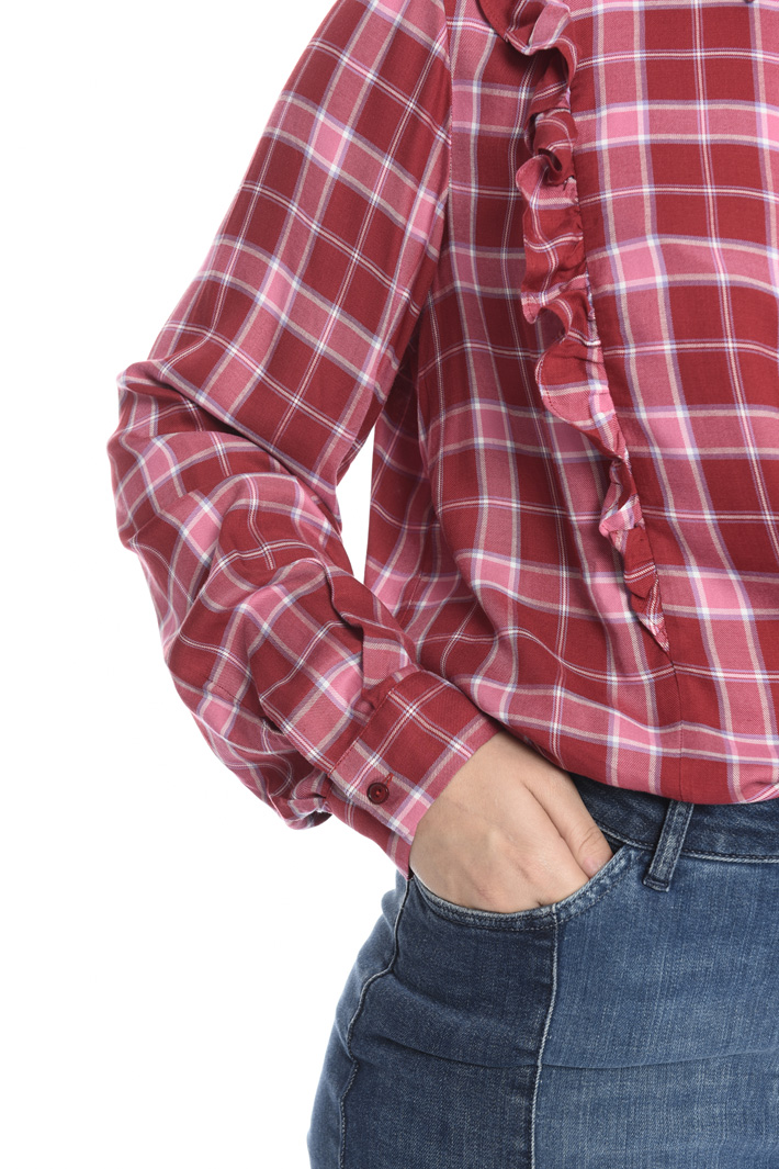 Camicia in viscosa a quadri Fashion Market Camicia in viscosa a quadri Fashion Market