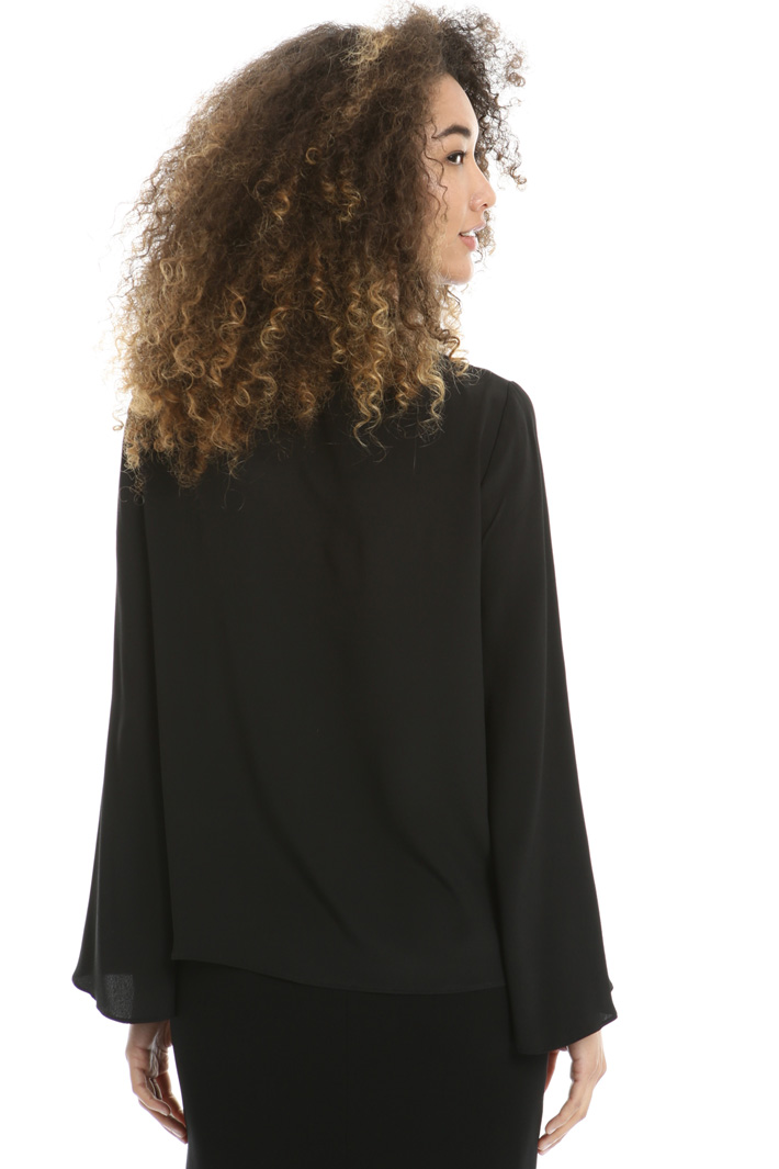 Blusa in crepe de chine Fashion Market Blusa in crepe de chine Fashion Market
