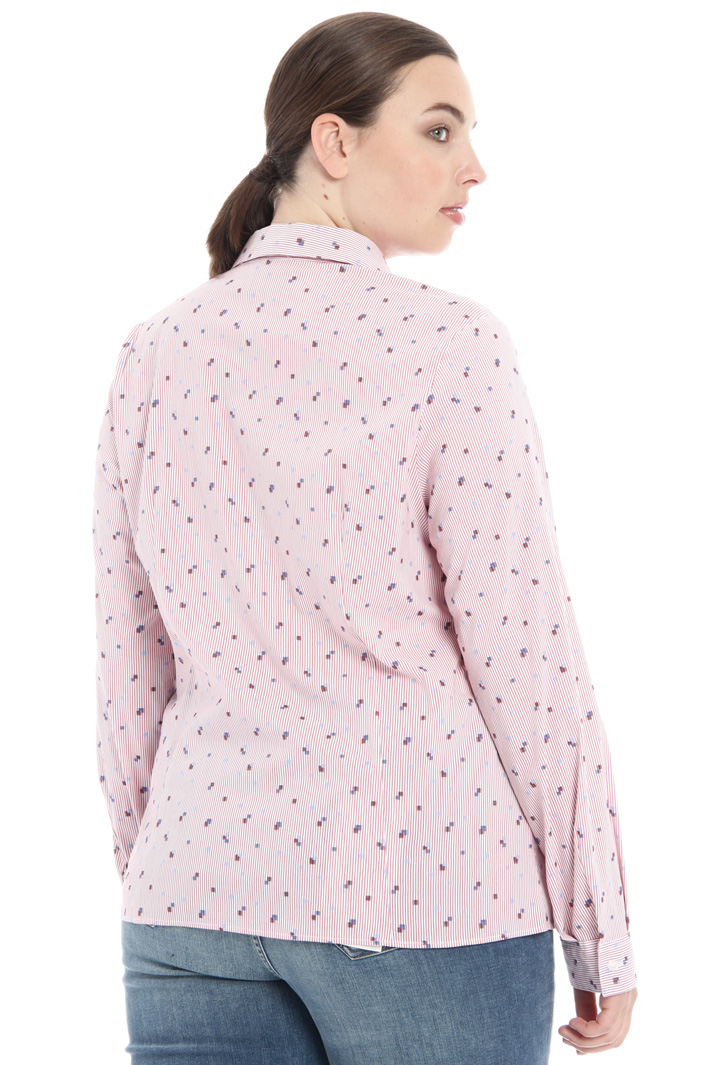 Camicia in cotone tinto filo Fashion Market Camicia in cotone tinto filo Fashion Market