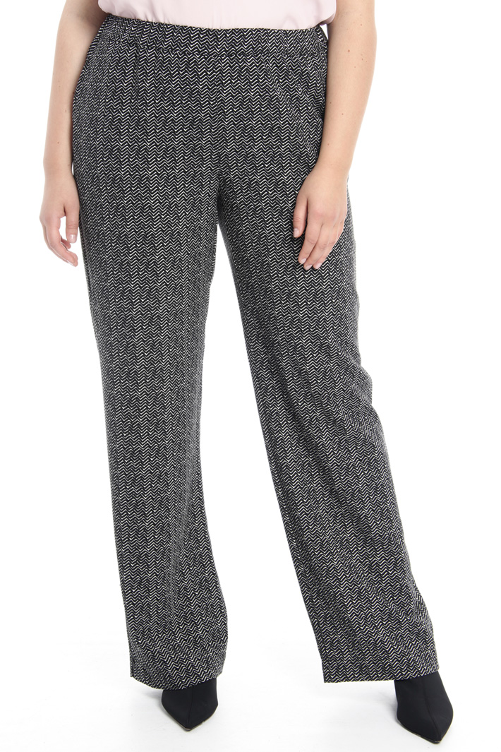 Pantaloni in fluido stampato Fashion Market Pantaloni in fluido stampato Fashion Market