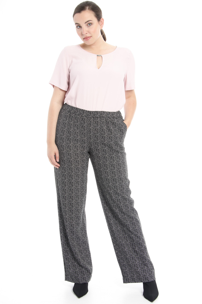Pantaloni in fluido stampato Fashion Market Pantaloni in fluido stampato Fashion Market