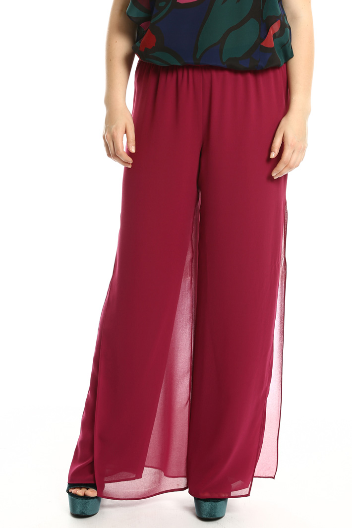 Pantalone fluido con spacchi Fashion Market Pantalone fluido con spacchi Fashion Market
