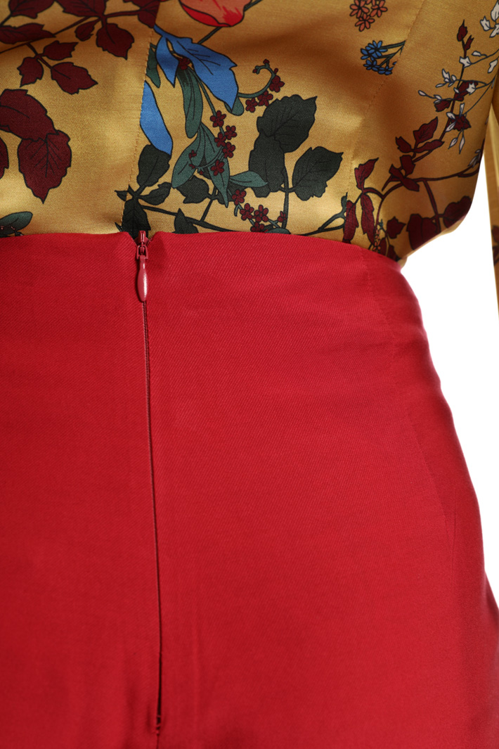 Pantalone ampio in twill Fashion Market Pantalone ampio in twill Fashion Market