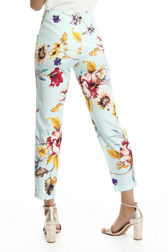 Pantalone con bordatura lurex Fashion Market Pantalone con bordatura lurex Fashion Market