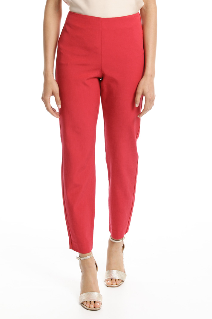 Pantalone con bordatura lurex Fashion Market Pantalone con bordatura lurex Fashion Market