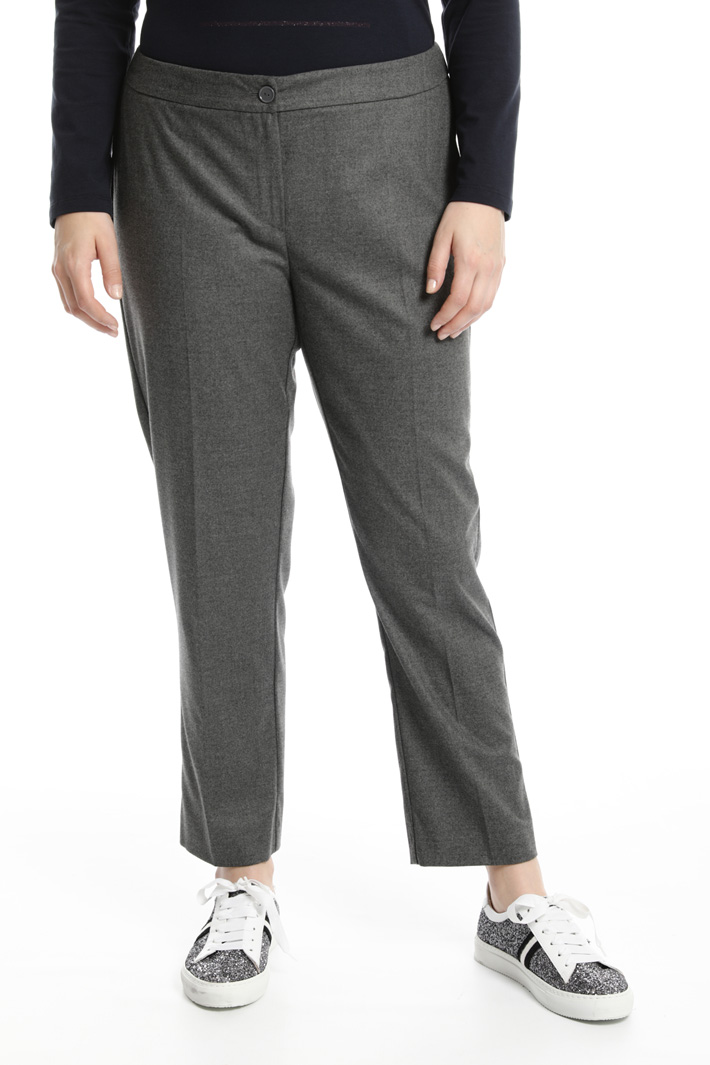 Pantalone in flanella Fashion Market Pantalone in flanella Fashion Market