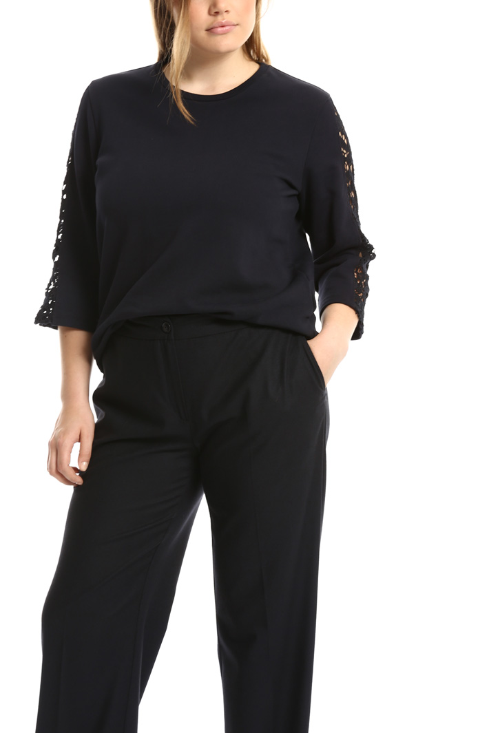 Pantalone dritto in flanella Fashion Market Pantalone dritto in flanella Fashion Market
