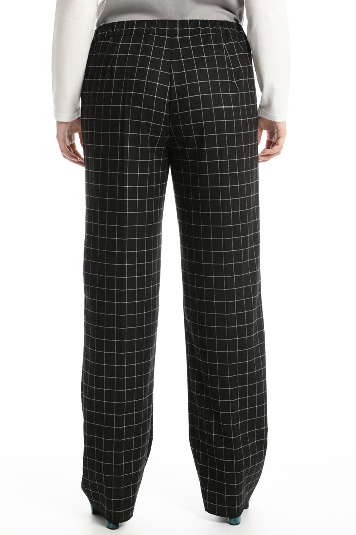 Pantalone dritto in flanella Fashion Market Pantalone dritto in flanella Fashion Market