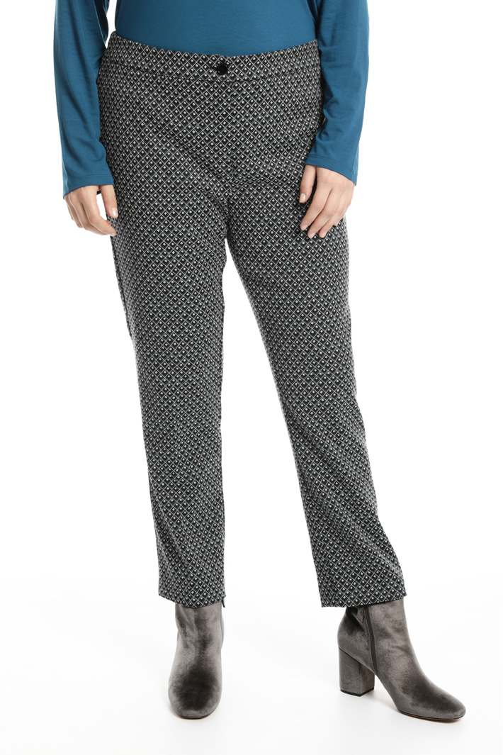 Pantaloni jacquard stretch Fashion Market Pantaloni jacquard stretch Fashion Market