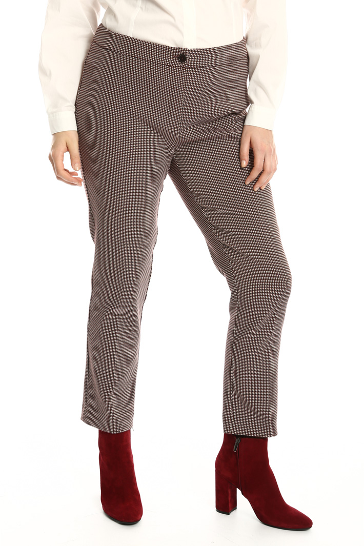 Pantaloni jacquard stretch Fashion Market Pantaloni jacquard stretch Fashion Market