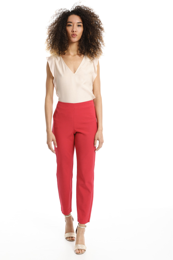 Top in twill di viscosa Fashion Market Top in twill di viscosa Fashion Market