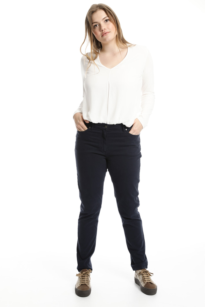 Pantalone skinny in cotone Fashion Market Pantalone skinny in cotone Fashion Market