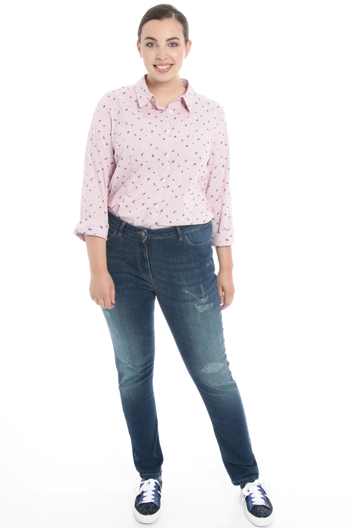 Pantalone in denim stretch Fashion Market Pantalone in denim stretch Fashion Market