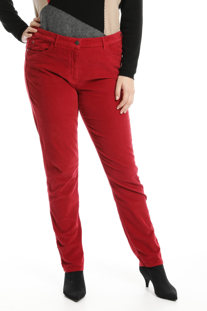 Pantaloni in velluto stretch Fashion Market Pantaloni in velluto stretch Fashion Market
