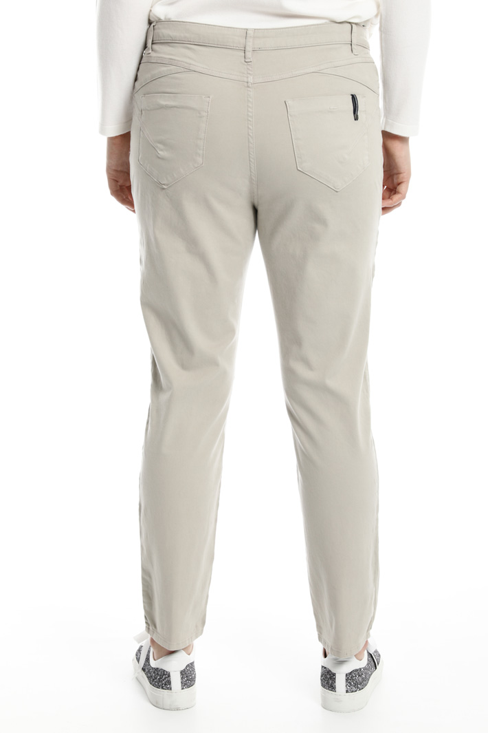 Pantalone in raso di cotone Fashion Market Pantalone in raso di cotone Fashion Market