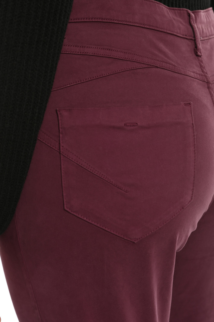 Pantalone in raso di cotone Fashion Market Pantalone in raso di cotone Fashion Market