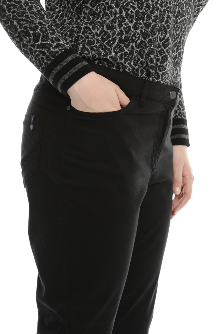 Pantalone in raso di cotone Fashion Market Pantalone in raso di cotone Fashion Market