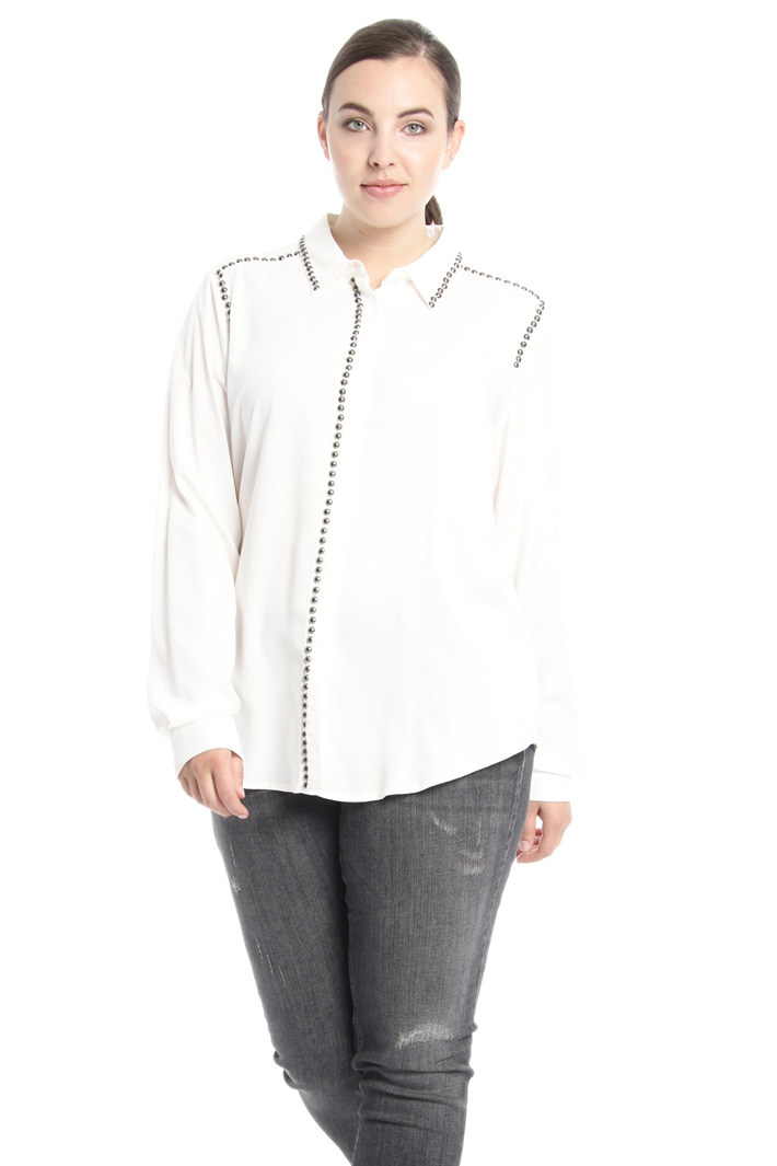 Camicia con borchie metalliche Fashion Market Camicia con borchie metalliche Fashion Market