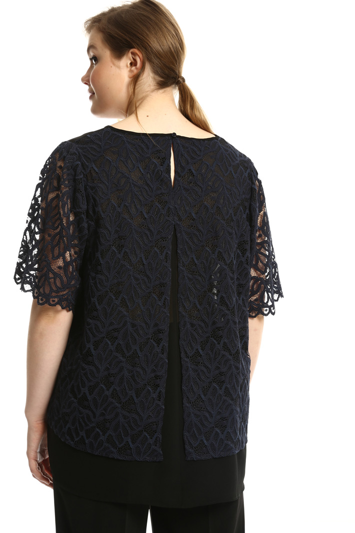Casacca in pizzo rebrodé Fashion Market Casacca in pizzo rebrodé Fashion Market