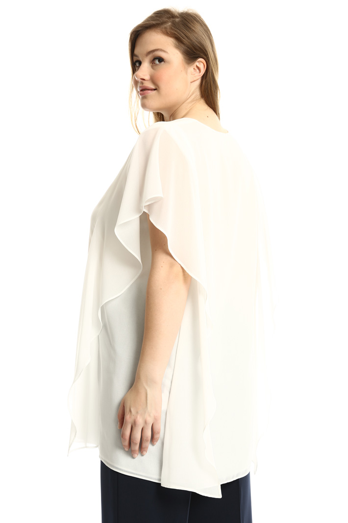 Casacca lunga in georgette Fashion Market Casacca lunga in georgette Fashion Market