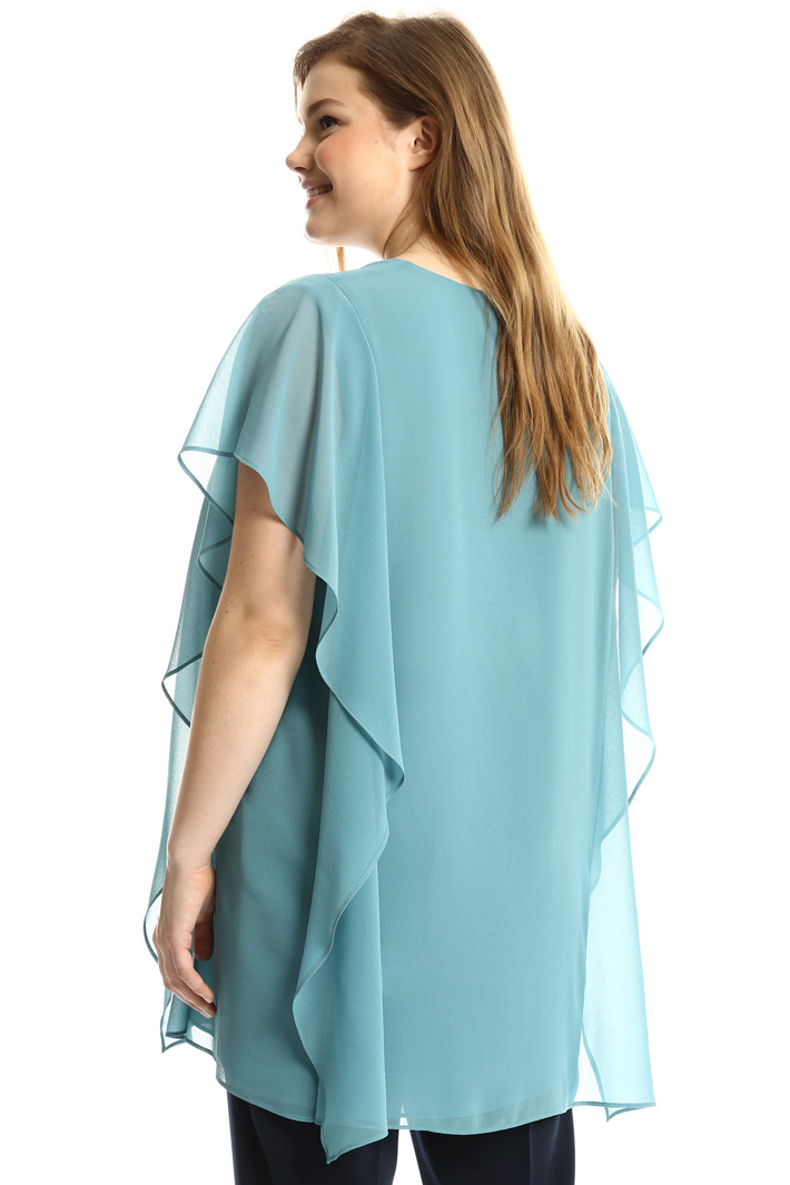 Casacca lunga in georgette Fashion Market Casacca lunga in georgette Fashion Market