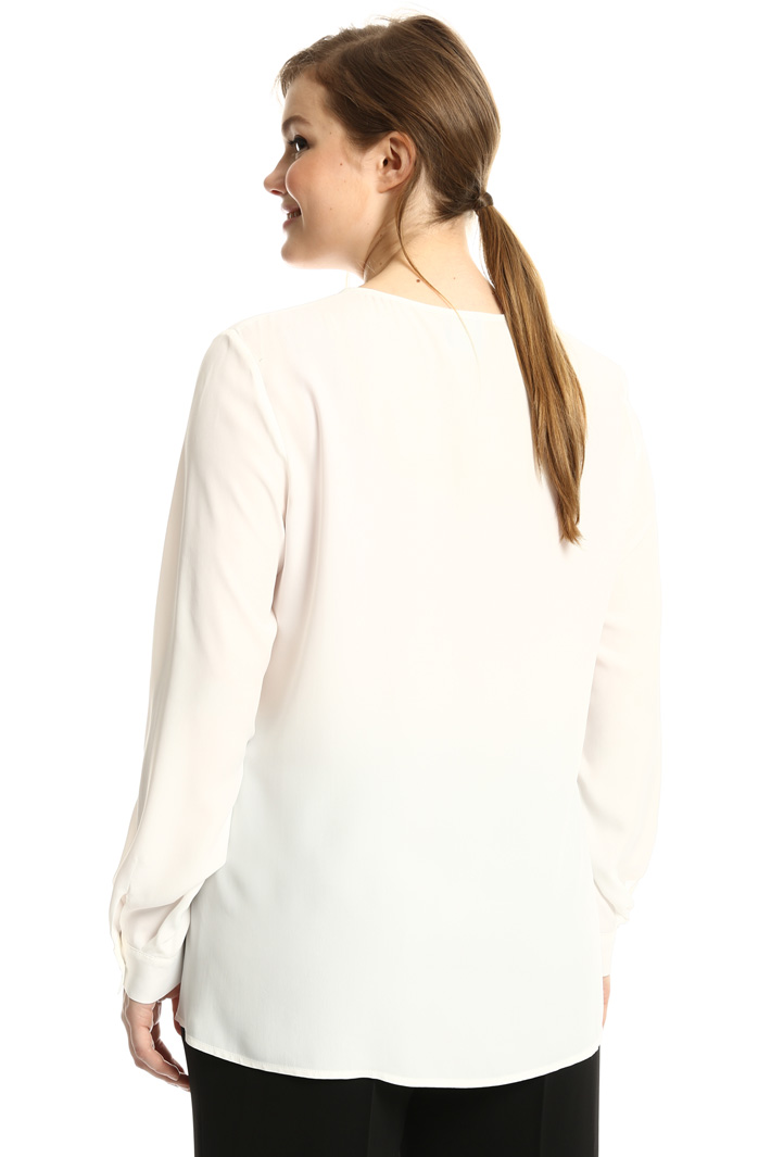 Blusa in crepe di misto seta Fashion Market Blusa in crepe di misto seta Fashion Market