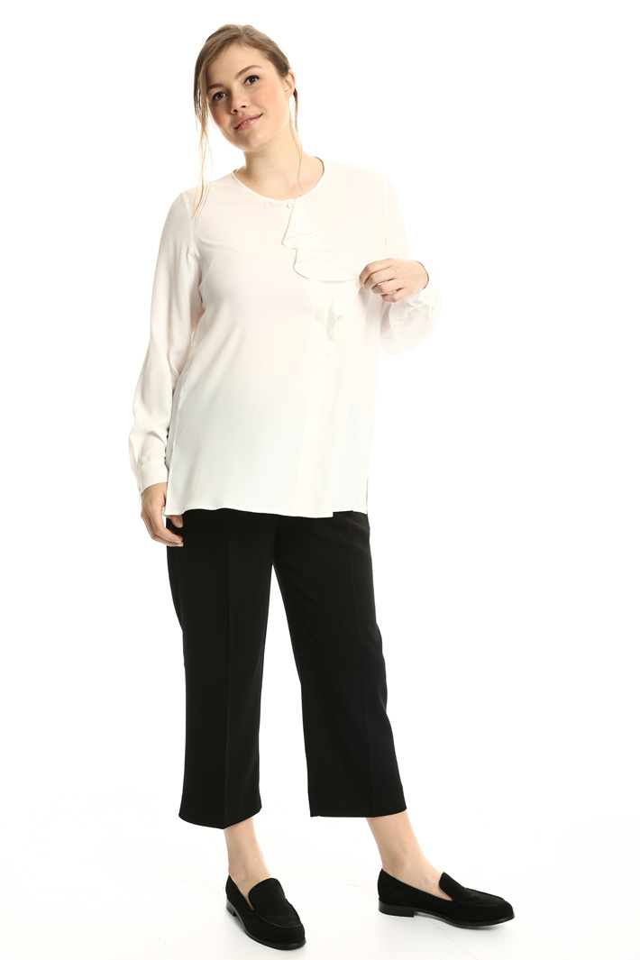 Blusa in crepe di misto seta Fashion Market Blusa in crepe di misto seta Fashion Market