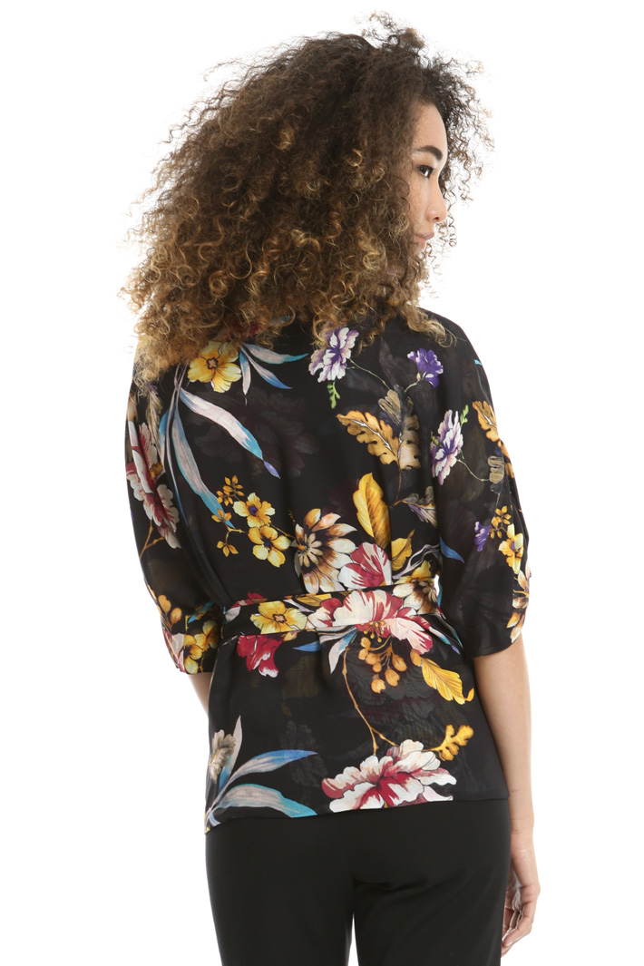 Top a portafoglio in georgette Fashion Market Top a portafoglio in georgette Fashion Market