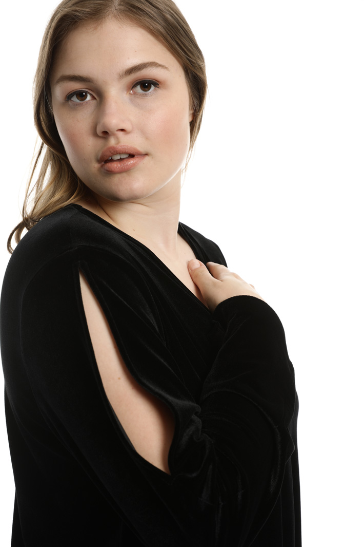 Casacca in jersey velluto Fashion Market Casacca in jersey velluto Fashion Market
