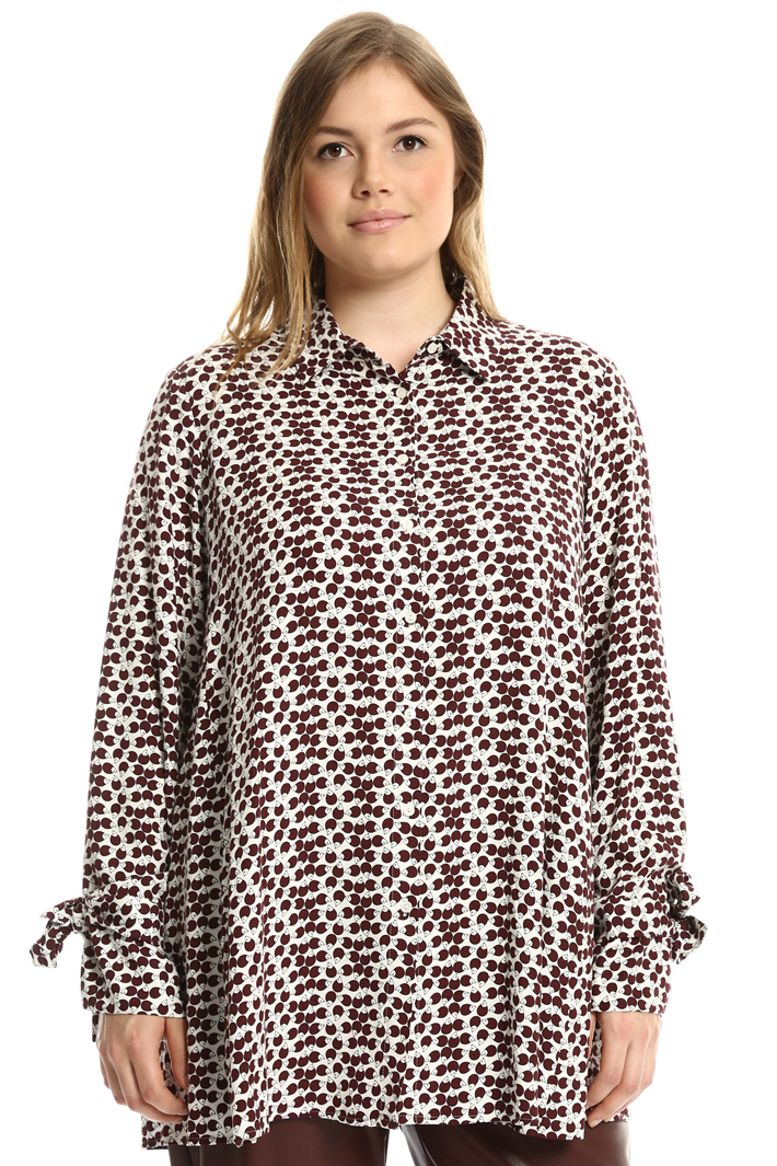 Camicia in twill di viscosa Fashion Market Camicia in twill di viscosa Fashion Market