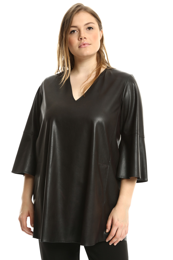 Casacca effetto spalmato Fashion Market Casacca effetto spalmato Fashion Market