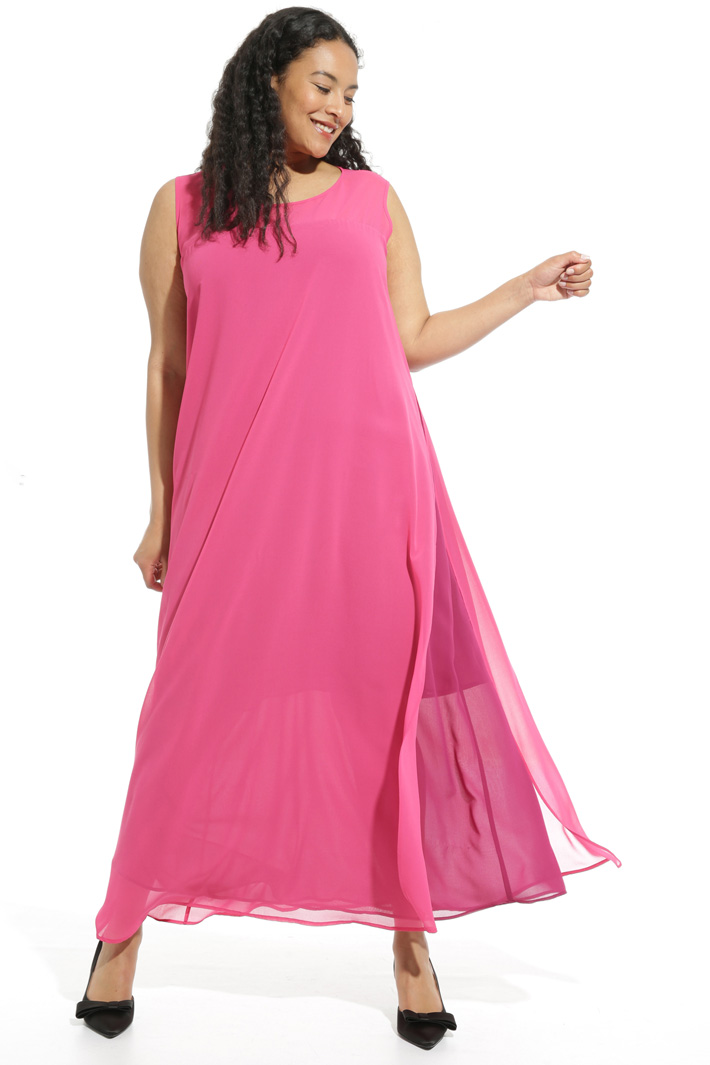 Abito lungo in georgette Fashion Market Abito lungo in georgette Fashion Market