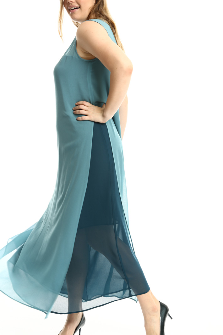 Abito lungo in georgette Fashion Market Abito lungo in georgette Fashion Market