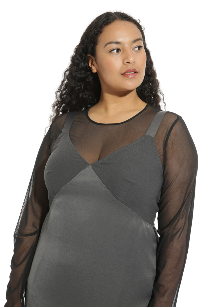 Abito midi in envers satin Fashion Market Abito midi in envers satin Fashion Market