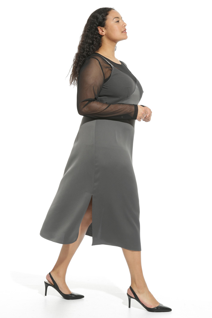 Abito midi in envers satin Fashion Market Abito midi in envers satin Fashion Market