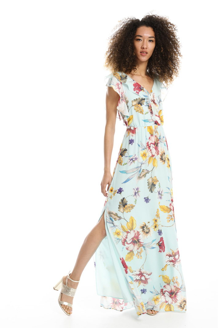 Abito lungo con ruches Fashion Market Abito lungo con ruches Fashion Market