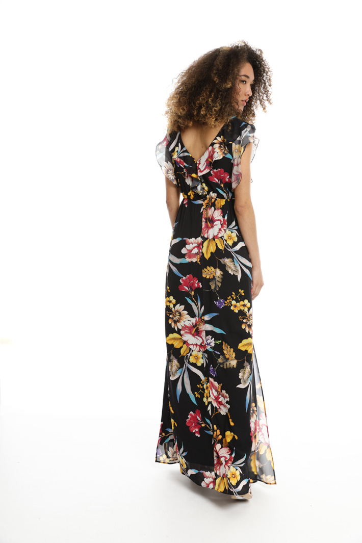 Abito lungo con ruches Fashion Market Abito lungo con ruches Fashion Market