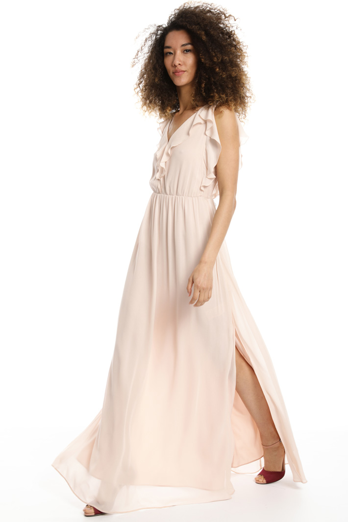 Abito lungo con ruches Fashion Market Abito lungo con ruches Fashion Market