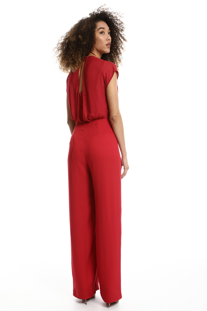 Tuta in cady e georgette Fashion Market Tuta in cady e georgette Fashion Market