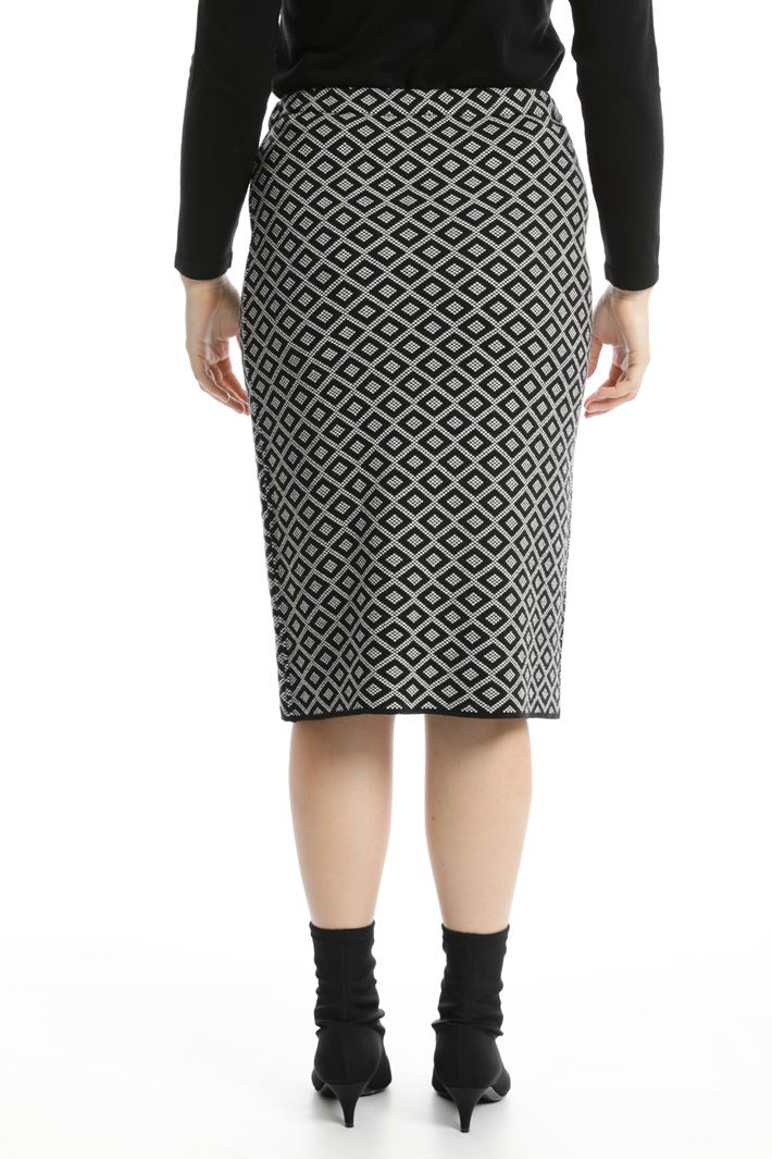 Gonna longuette jacquard Fashion Market Gonna longuette jacquard Fashion Market