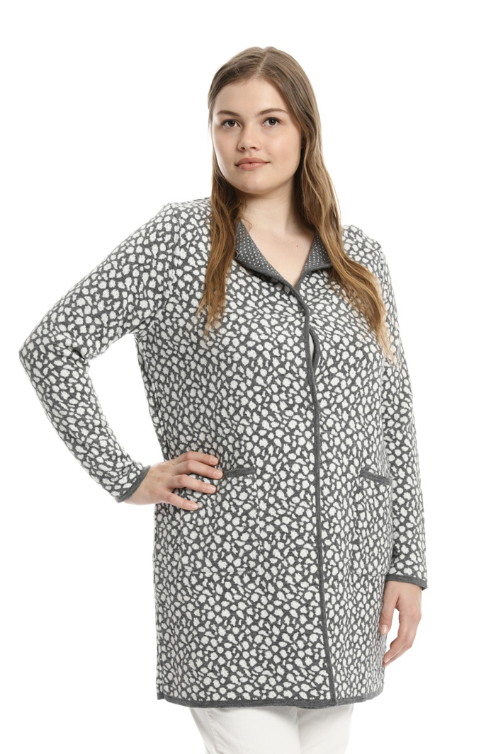 Soprabito jacquard in maglia Fashion Market Soprabito jacquard in maglia Fashion Market