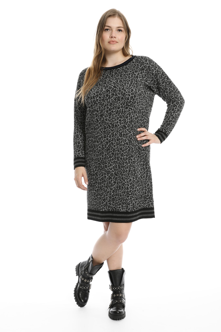 Abito in maglia jacquard Fashion Market Abito in maglia jacquard Fashion Market