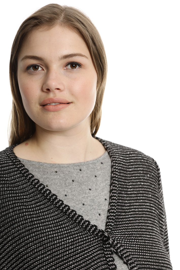 Cardigan in cordonetto lurex Fashion Market Cardigan in cordonetto lurex Fashion Market