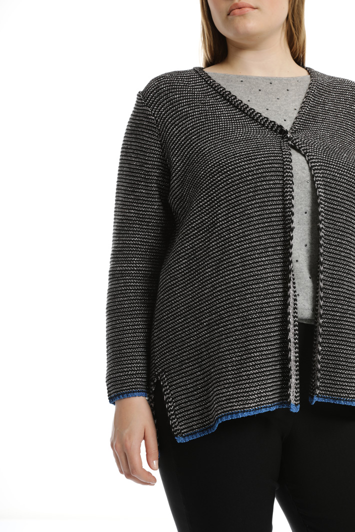 Cardigan in cordonetto lurex Fashion Market Cardigan in cordonetto lurex Fashion Market