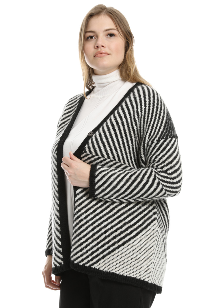 Cardigan jacquard rigato Fashion Market Cardigan jacquard rigato Fashion Market